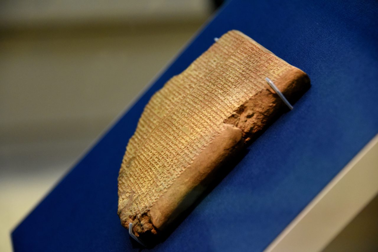 The Flood Tablet, Tablet XI of the Epic of Gilgamesh, a Neo-Assyrian cuneiform clay tablet