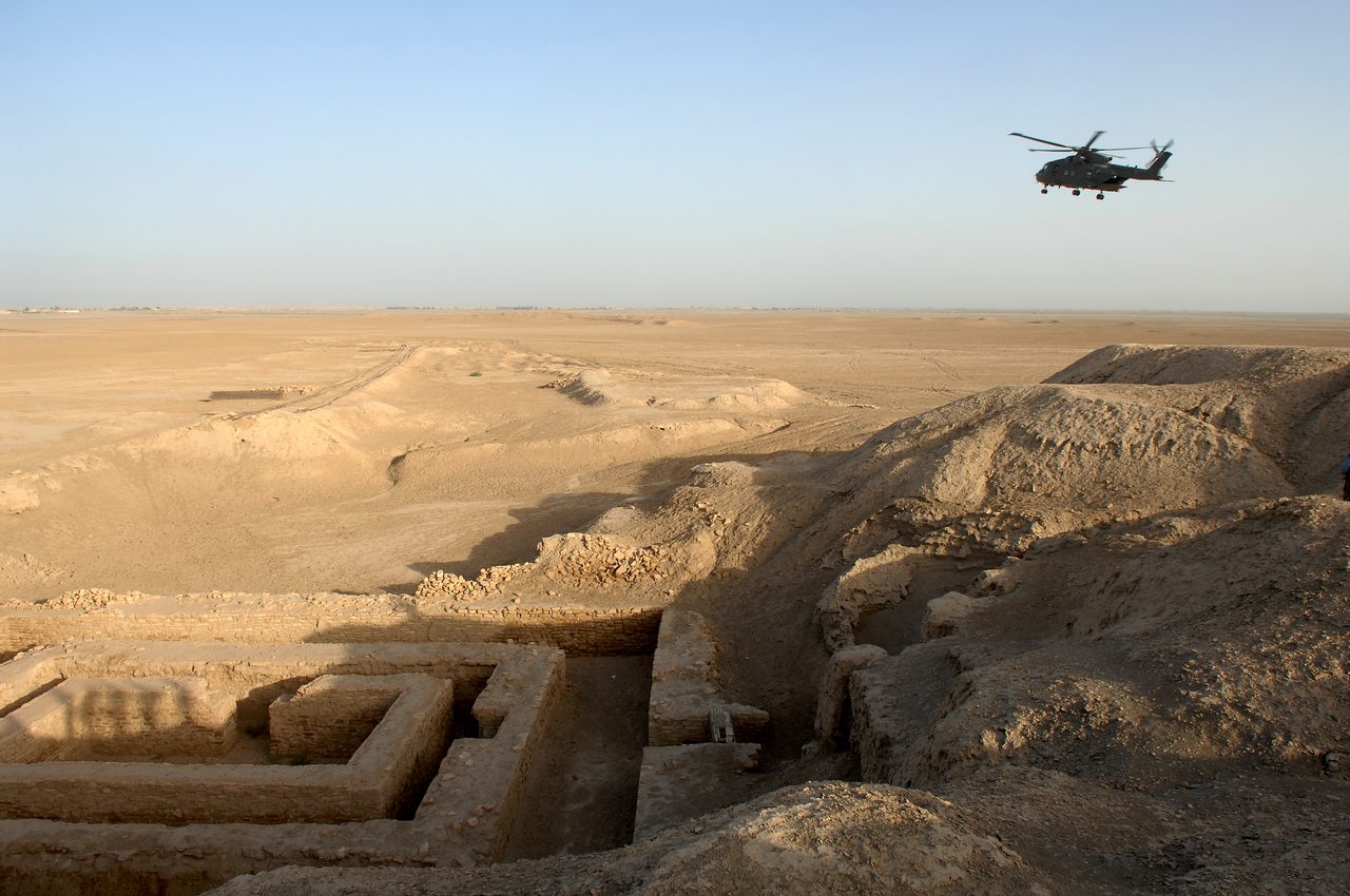 A general view of the Uruk archaeological site at Warka, Iraq