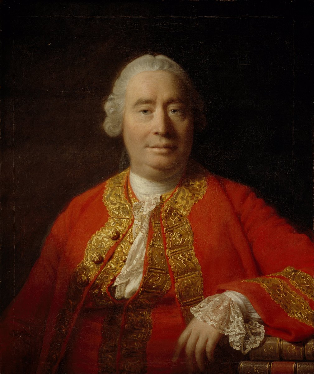 Allan Ramsay's 1766 portrait of the philosopher David Hume