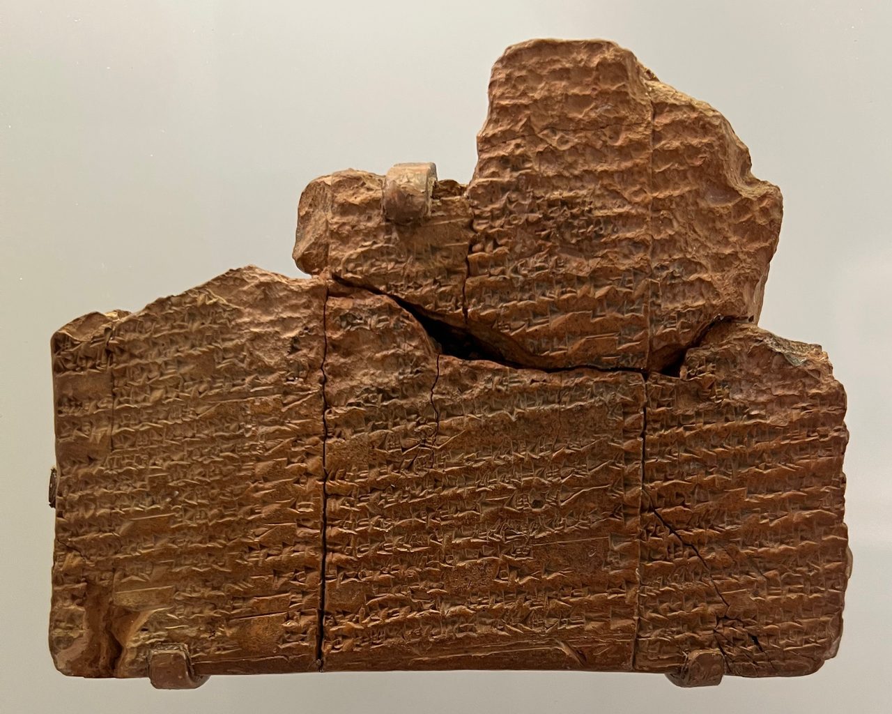 The CBS 10673 cuneiform tablet bearing the Sumerian Eridu Genesis flood story, Penn Museum