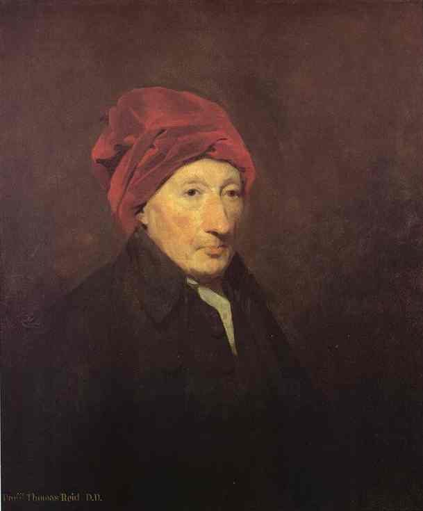 A painted portrait of the philosopher Thomas Reid by Sir Henry Raeburn, dated 1796